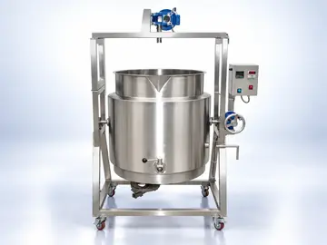 Marmita pasteurizadora semiautomática