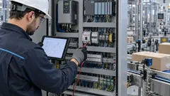 Revisión eléctrica de un tablero de automatización